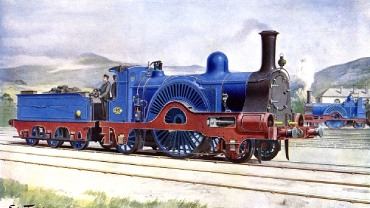 Caledonian locomotive number 83, 1906