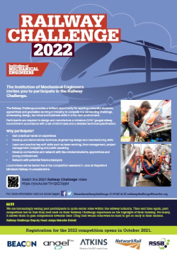 Railway Challenge 2022 poster