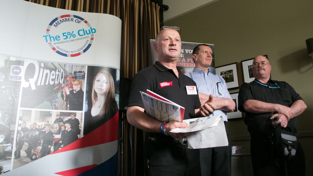 Ian Parsons at the Cheltenham Science Festival