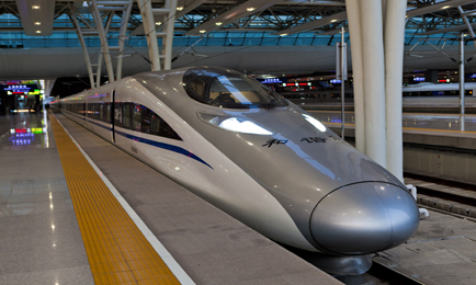 The CRH380A is the first independently developed Chinese train
