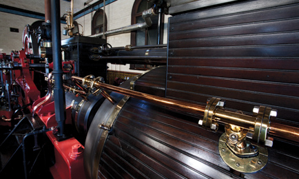 Working order: This Hathorn Davey pumping engine comes to life on the museumÃƒÂ¢Ã¢â€šÂ¬Ã¢â€žÂ¢s steam days