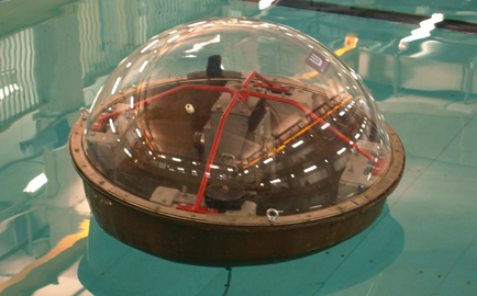Making waves: Plymouth University tested an earlier version Making waves: Plymouth University tested an earlier version