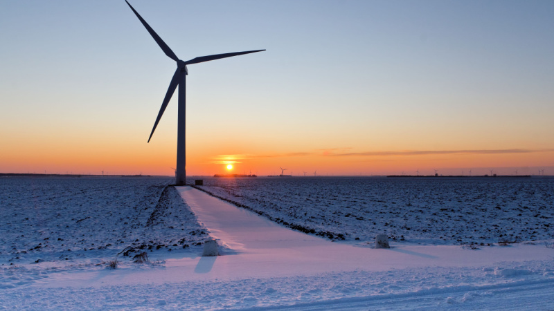 Drones could stop wind turbines icing over Image