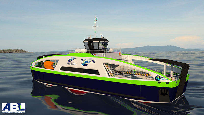 The Scottish-led Hyseas III project aims to deliver Europe’s first seagoing ferry powered by hydrogen fuel cells