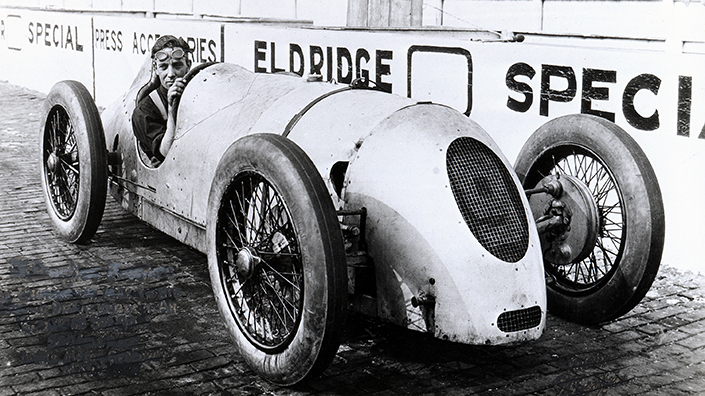 Eldridge brought his 1.5-litre racer to the Indy 500 for Douglas Hawkes to drive in 1926