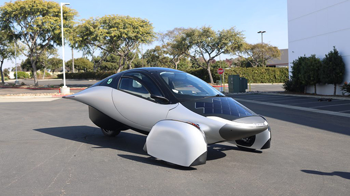 Aptera Motors' solar-powered car