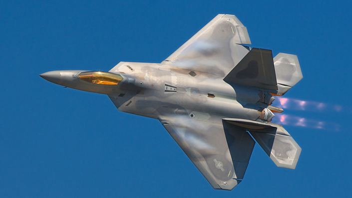 Lockheed Martin F-22A Raptor (Credit: Rob Shenk, Creative Commons)