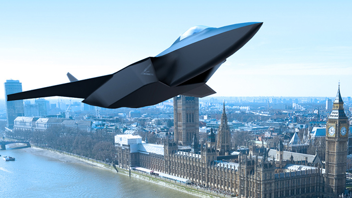 An artist's impression of how the aircraft could look (Credit: BAE Systems)