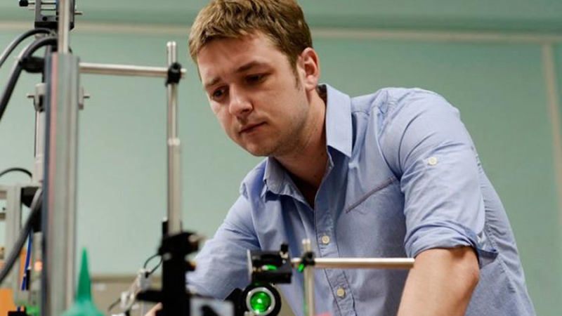 Researchers including Alexander Kuchmizhak developed the new material, which could accelerate evaporation in desalination plants (Credit: FEFU press office)