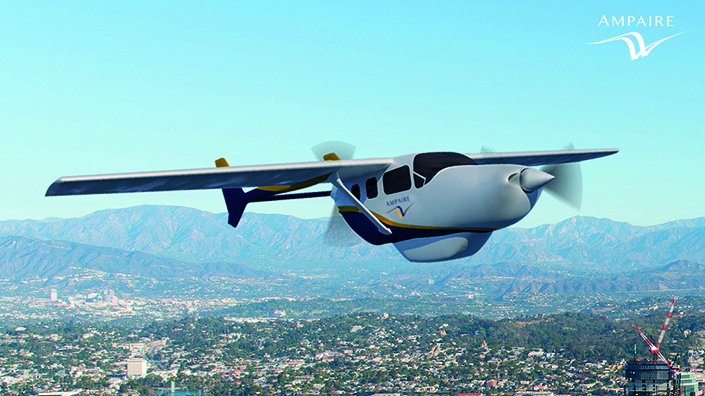 The Electric EEL is a retrofitted Cessna 337 Skymaster