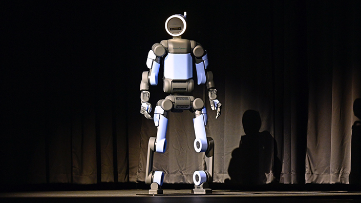 The latest generation of Boston Dynamics' Atlas humanoid robot (Credit: Boston Dynamics)