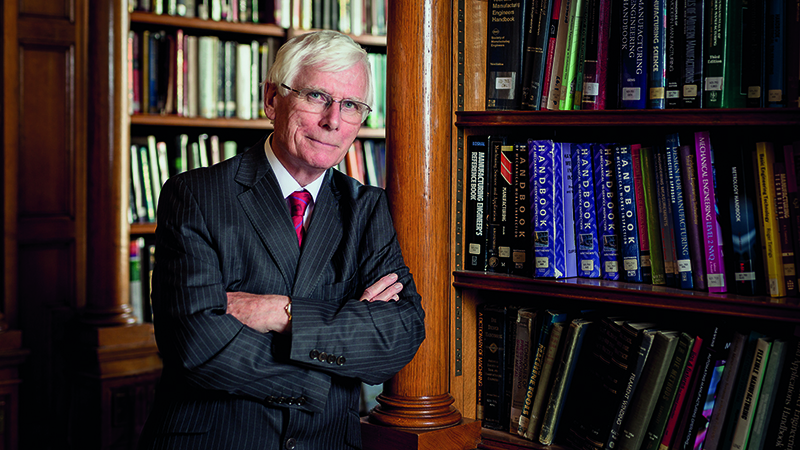 Professor Joe McGeough, the new President of the Institution of Mechanical Engineers, hopes to drive home the crucial importance of engineering (Credit: Will Amlot)