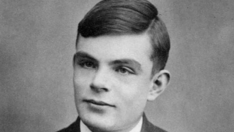 A young Alan Turing