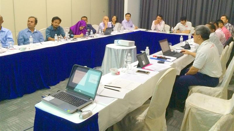 ALOs from 17 Student Chapters take note of and share best practice during the ALO workshop