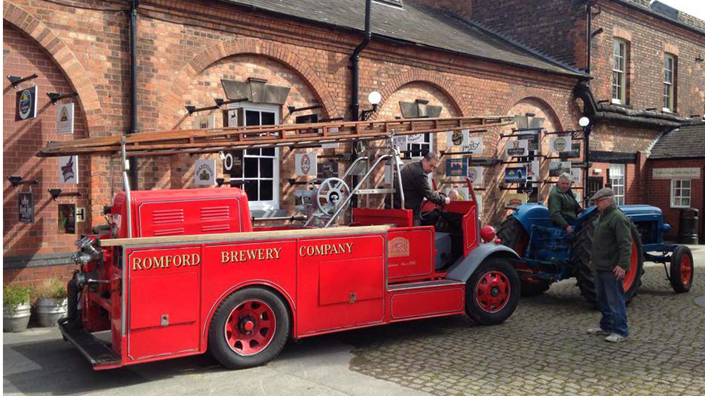 A different time… breweries used to have their own dedicated fire engines (Credit: National Brewery Centre / Facebook)
