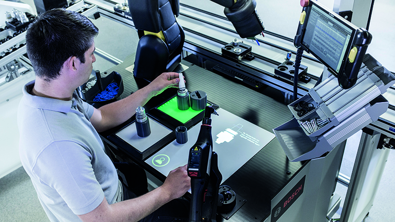 Bosch uses co-bots in its factories (Credit: Bosch)