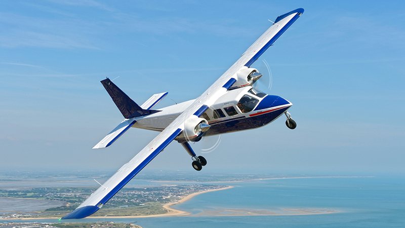 The project will initially convert a Britten-Norman Islander aircraft