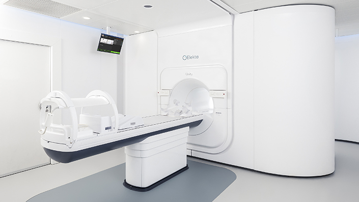 The Unity machine combines radiation therapy with high-field magnetic resonance imaging