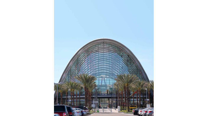 The Anaheim Regional Transportation Intermodal Center (ARTIC).