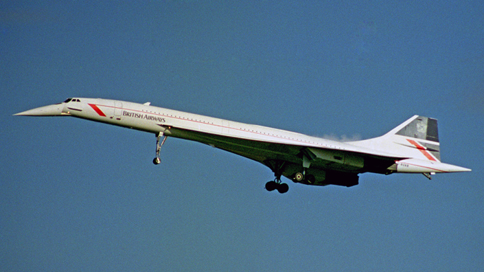 Concorde in flight (Credit: Ken Fielding)