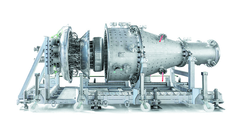 The Sabre (Synergetic Air Breathing Rocket Engine) is a new class of engine for propelling both high-speed aircraft and spacecraft (Credit: Reaction Engines)