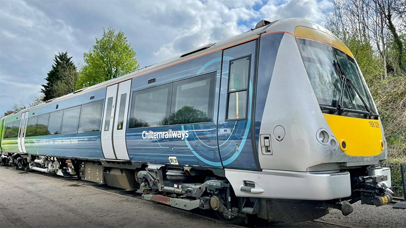 The HybridFlex is the UK’s first 100mph-capable battery-diesel hybrid train