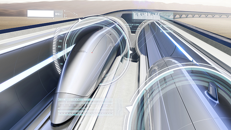 Hyperloop Radius Hyperloop project completes signalling and traffic management simulator