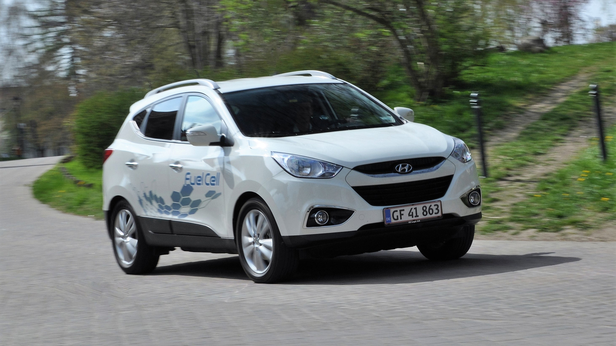 Hyundai's ix35 hydrogen car (Credit: iStock)