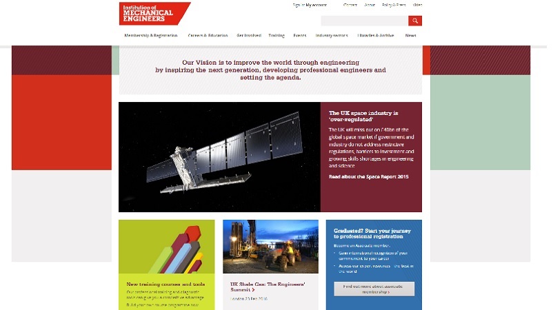 Imeche Website Institution launches new website