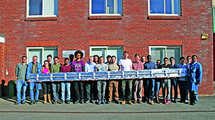 Cranfield University printed a 6m aluminium spar