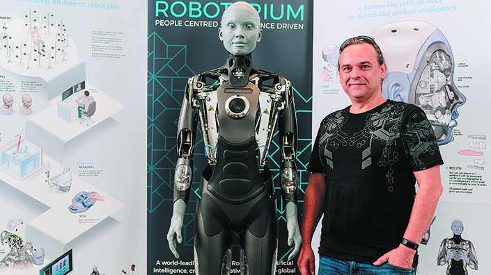 Dr Ingo Keller of The National Robotarium says AI allows a greater degree of flexibility