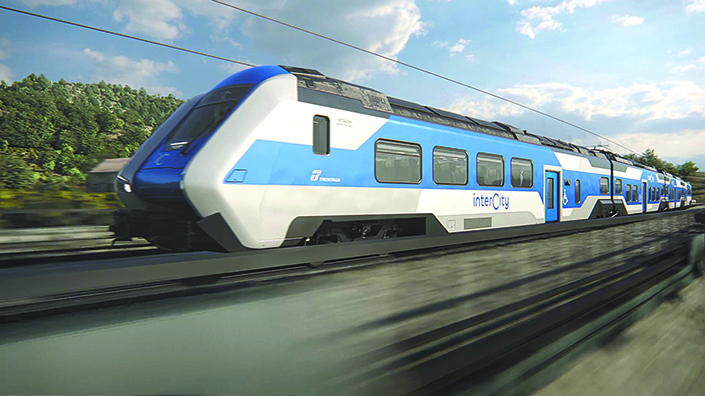 Hitachi Rail ran one of its intercity trains on battery power for 70km
