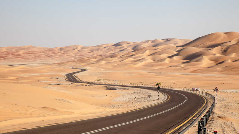 The UAE desert (Credit: iStock)