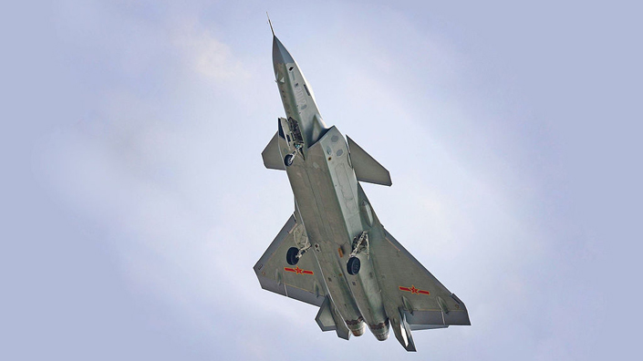 The Chengdu J-20, Chinese stealth fighter (Credit: V587wiki, Creative Commons)