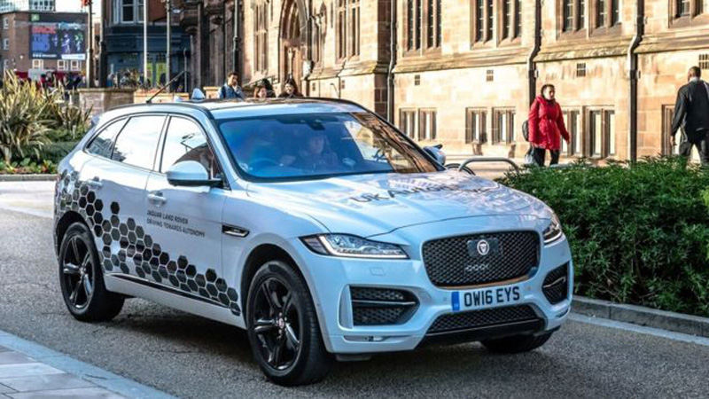 Driverless cars are one area where the UK has demonstrated impressive ambition, said Helen Atkinson (Credit: Jaguar Land Rover)