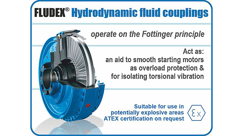 FLUDEX® Hydrodynamic Fluid Couplings