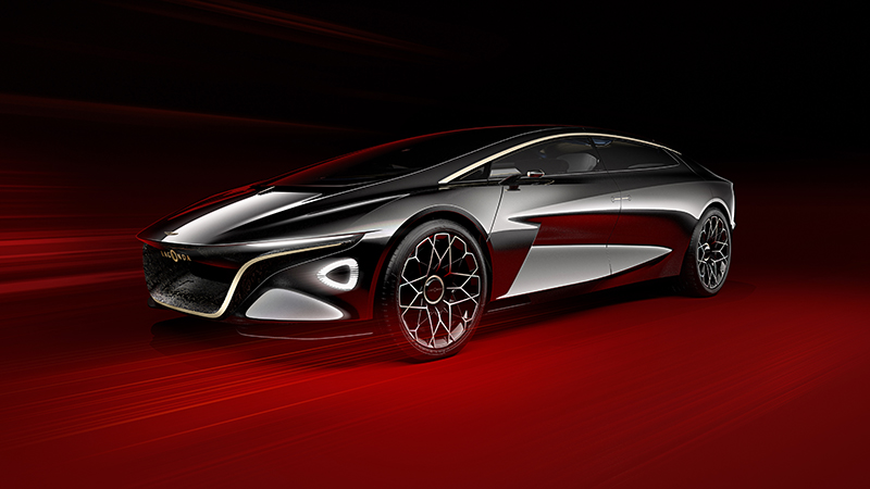 Aston Martin's zero-emission Lagonda Vision concept (Credit: Aston Martin)