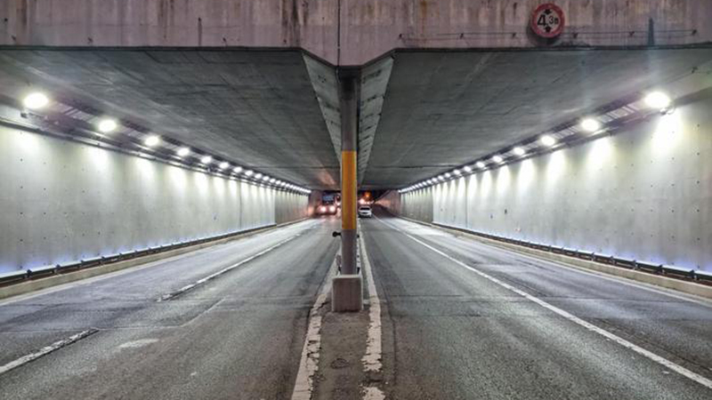 Lights were installed for the photocatalytic reaction to work (Credit: Korea Institute of Civil Engineering and Building Technology)