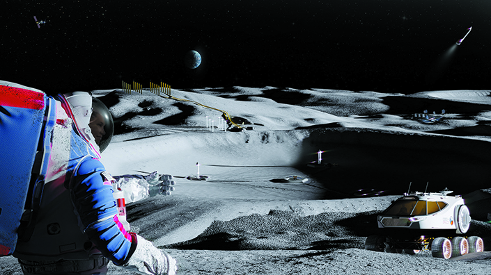(Credit: Xtend Design. Supplied by the Moon Village Association)
