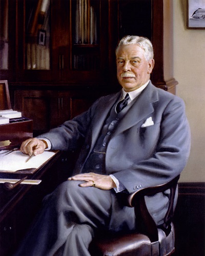 Past-President Sir Nigel Gresley portrait