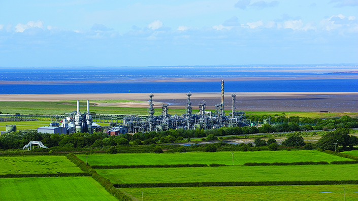 The Point of Ayr gas terminal in North Wales will be repurposed as part of the HyNet project