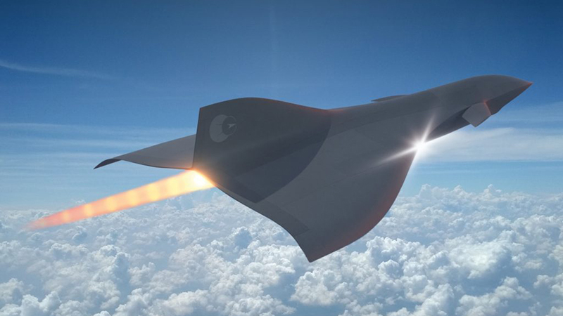 How one of the hypersonic vehicles could look (Credit: Reaction Engines)