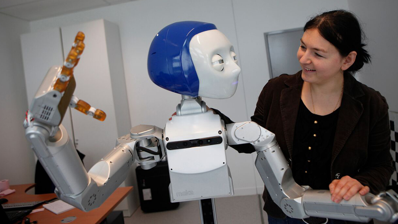 Professor Adriana Tapus and colleagues are developing emotional robots