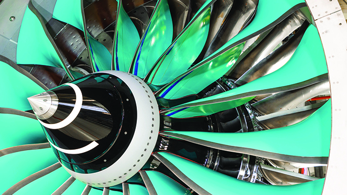 The Rolls-Royce UltraFan engine 
