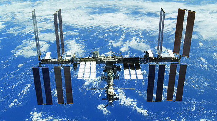 Xometry facilitated the manufacturing of parts for the International Space Station (Credit: NASA)
