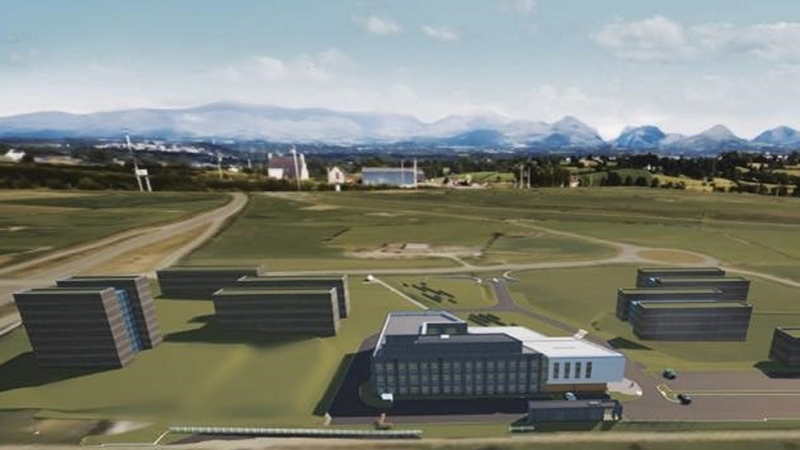 An artist's impression of the national thermal hydraulic facility