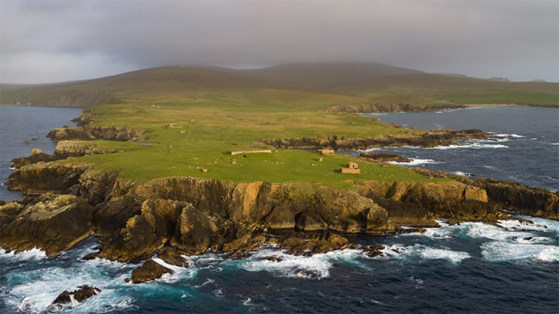 The Shetland launch site at Lamba Ness on the island of Unst (Credit: Shetland Space Centre Ltd)