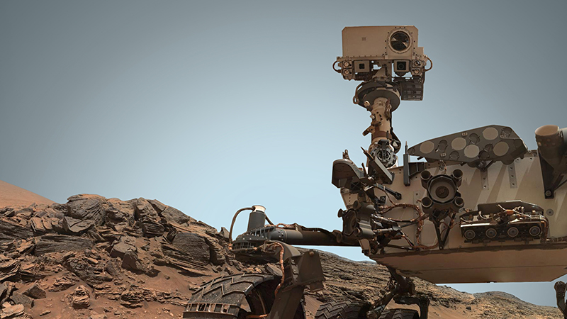 The Curiosity Mars rover (Credit: Shutterstock)
