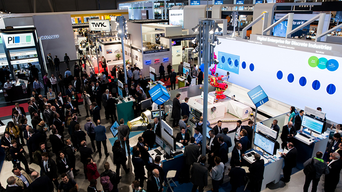 The Hannover Messe trade show (Credit: Shutterstock)