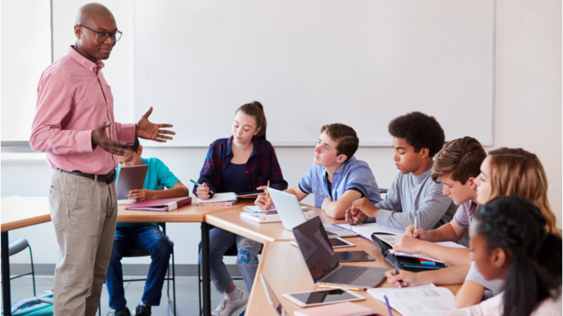 Just over three-quarters (76%) of careers leaders and Stem teachers surveyed for a new report said it has become more difficult to engage with employers since the start of the Covid-19 pandemic (Credit: Shutterstock)